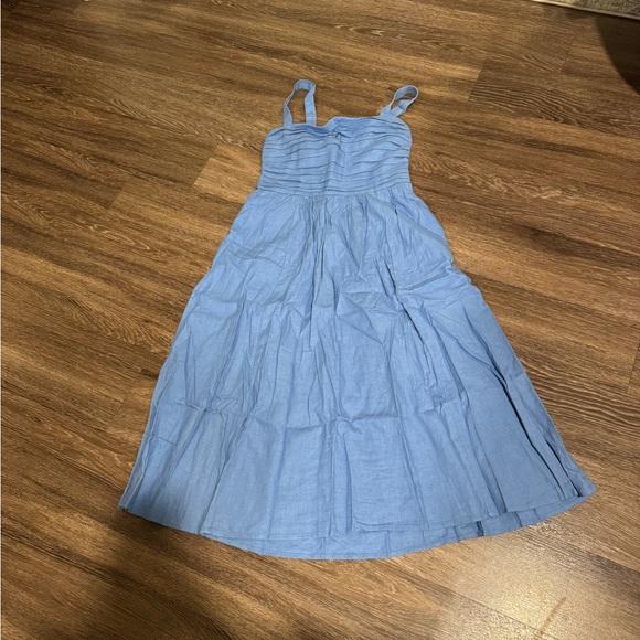 Abercrombie linen midi dress - Picture 1 of 4